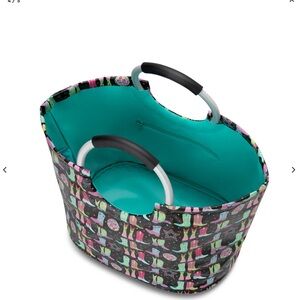 Swig Loopi Tote Bag Disco Cowgirl 
Black and pink